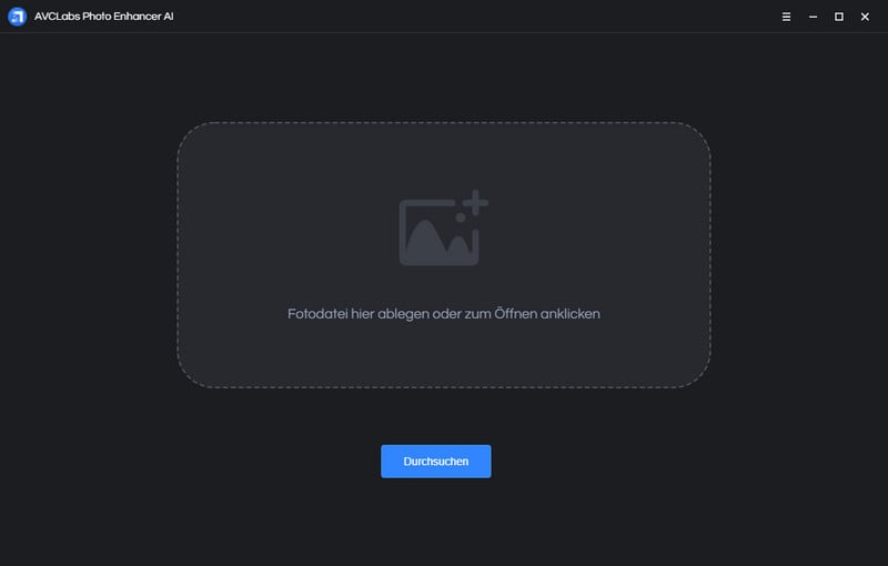 AVCLabs Photos Enhancer AI ausführen