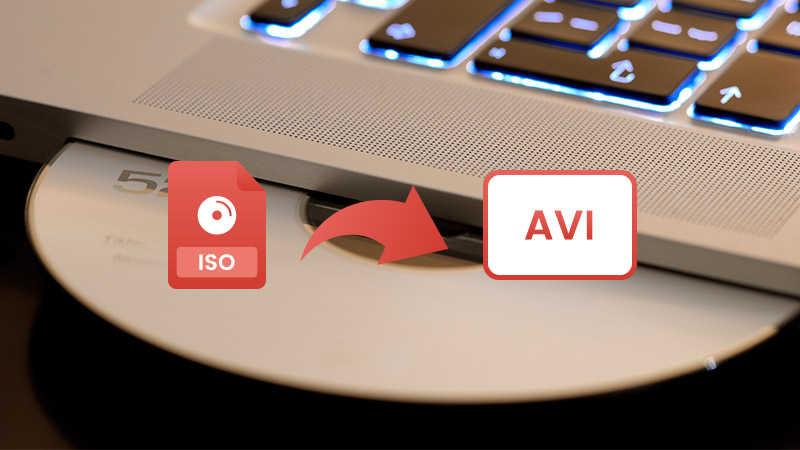 convert iso to avi