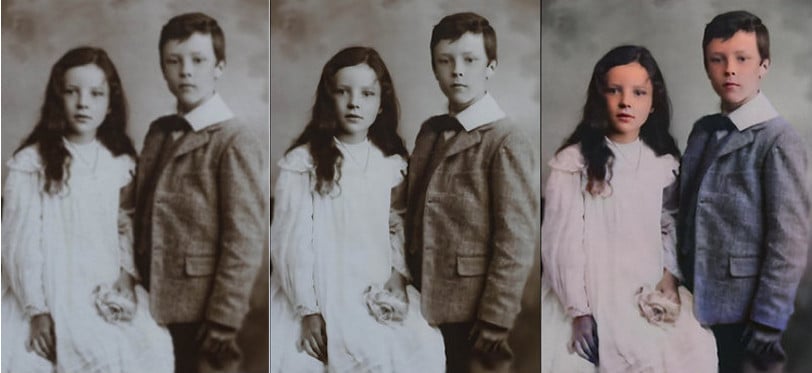 old photo restoration