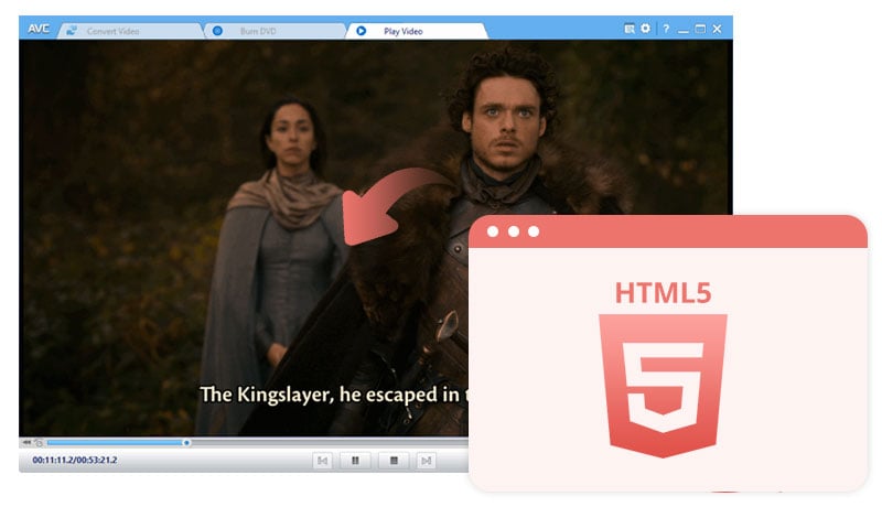 convert videos html5