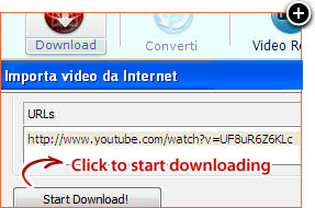 Scaricate su Internet con facilità video da Youtube e da Google